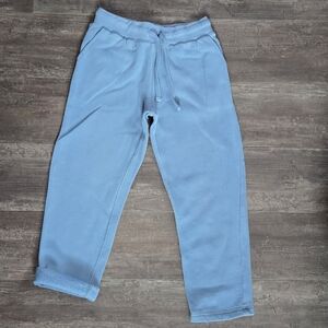 PRIMARY KIDS Fleece Lined Sweatpants Slate Blue